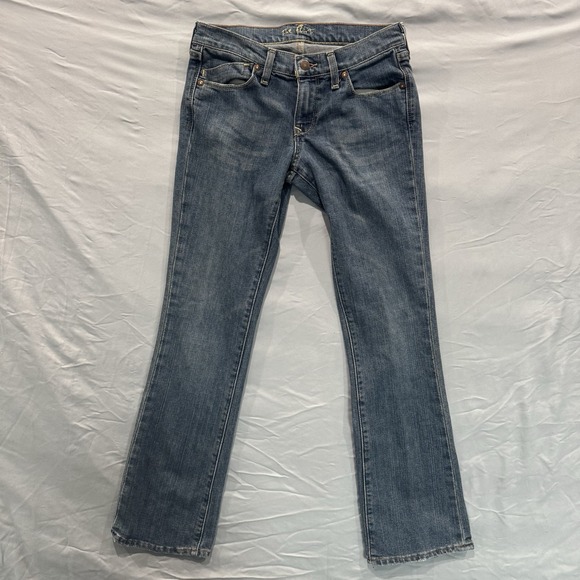 Old Navy Denim - Old Navy The Flirt Low Rise Bootcut Leg‎ Jeans Women's 4P Blue Medium Wash